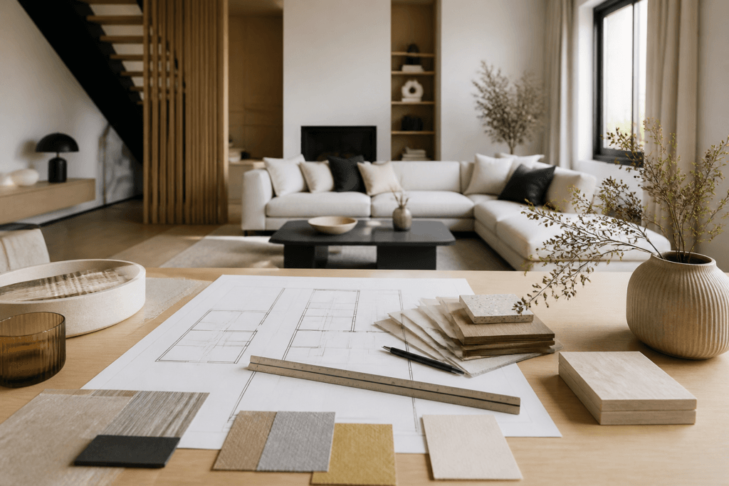 Projet de rénovation intérieure conçu par Artip Architecture à Annemasse