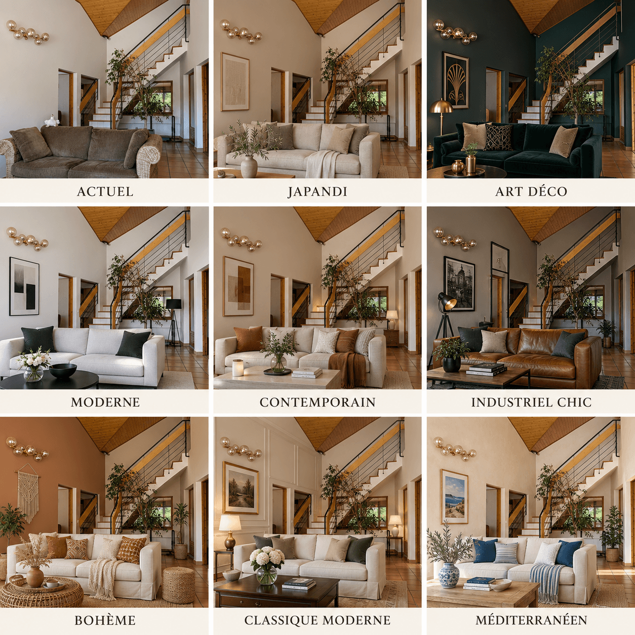 Une pièce, huit styles : comment choisir l’ambiance de son intérieur ?