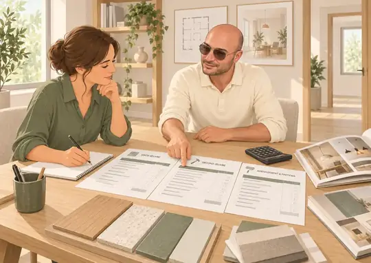 Exemple illustratif : Budget et grandes étapes