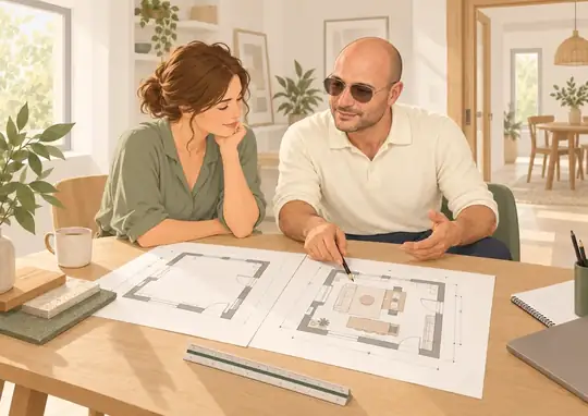 Exemple illustratif : Le plan 2D coté